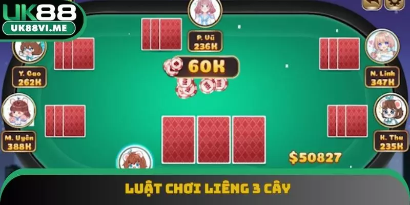 Luật chơi Liêng hấp dẫn thử thách không nhàm chán