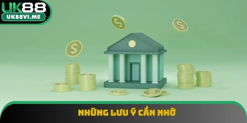 Những lưu ý cần nhớ Những lưu ý cần nhớ