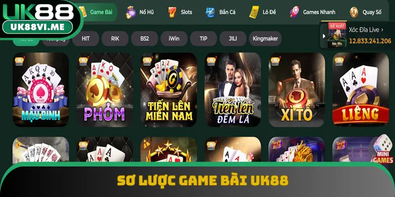 Nội dung sơ lược game bài UK88 Nội dung sơ lược game bài UK88