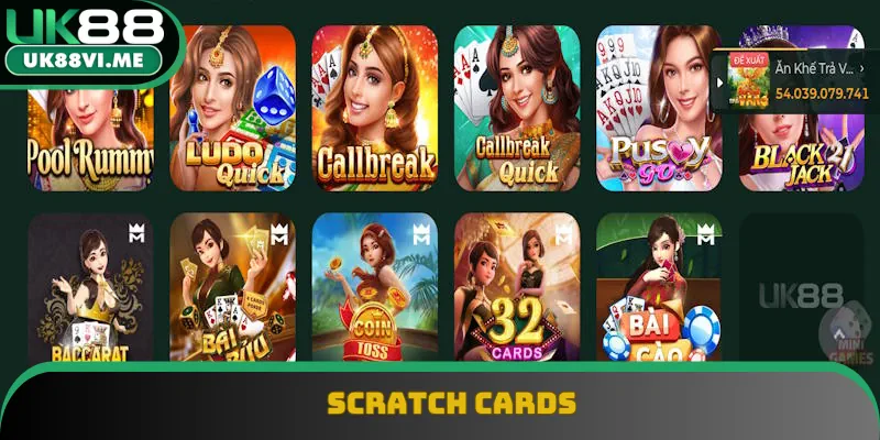 Scratch Cards khiến khách hàng hài lòng Scratch Cards khiến khách hàng hài lòng